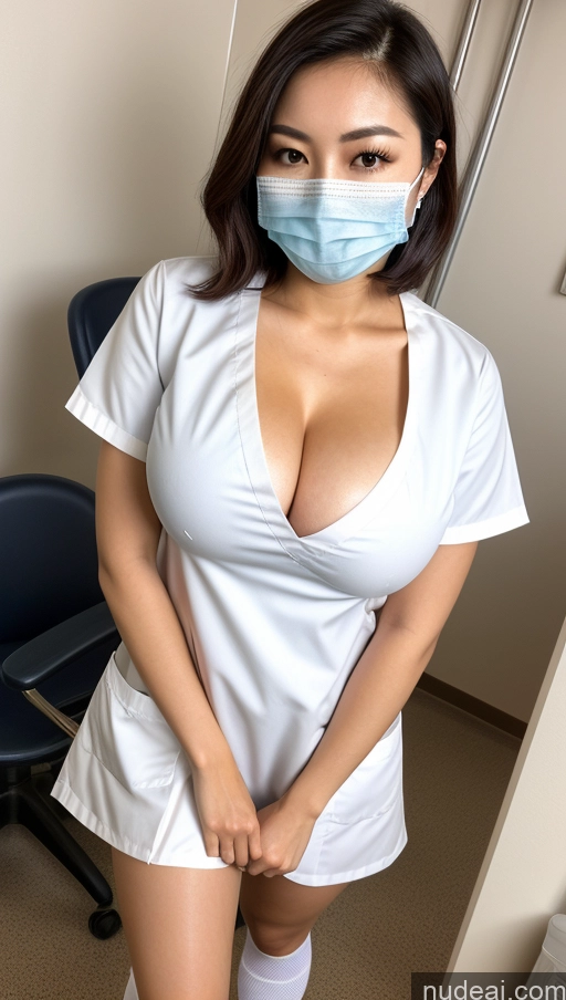 related ai porn images free for Bobcut Japanese Hospital Face Mask High Socks Lab Coat Cleavage Nurse Hairy Women Busty Perfect Boobs Two Detailed Pubic Hair 20s Small Tits Sorority