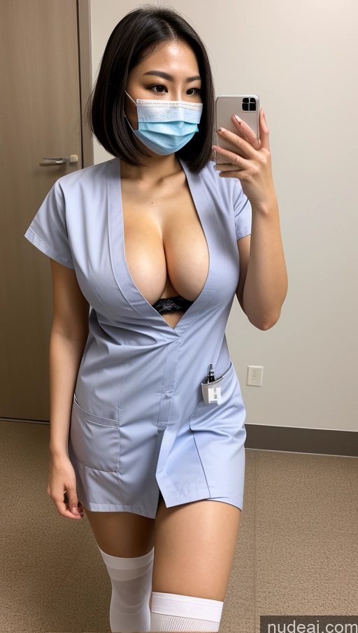 related ai porn images free for Bobcut Japanese Hospital Face Mask High Socks Lab Coat Cleavage Nurse Hairy Women Busty Perfect Boobs Two Detailed Pubic Hair 20s Small Tits Sorority