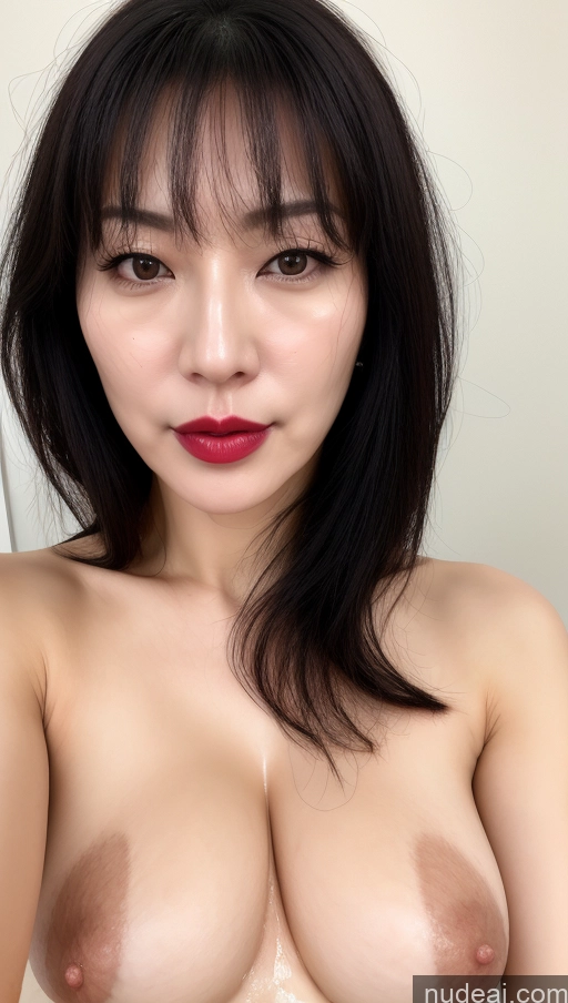 related ai porn images free for Woman One Lipstick Fairer Skin 40s Korean Beautiful Perfect Boobs Black Hair Cumshot