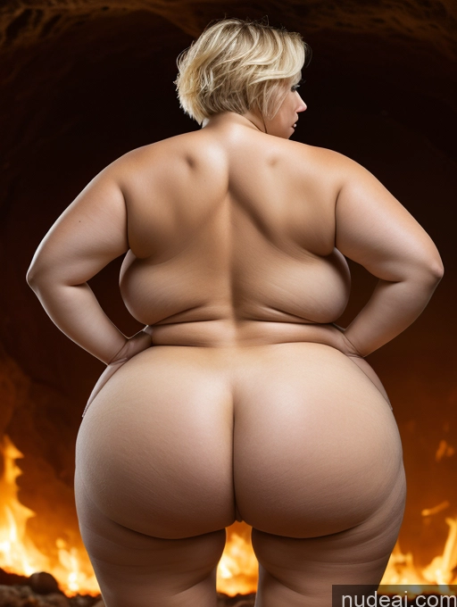 related ai porn images free for Woman Busty Huge Boobs Big Ass Thick Chubby Fat Big Hips Blonde Pixie Back View Bending Over Hell