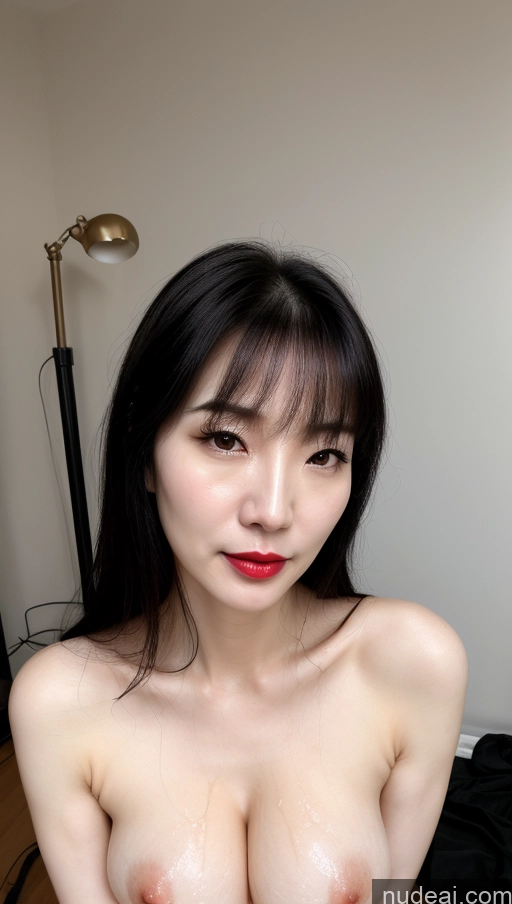 related ai porn images free for Woman One Beautiful Fairer Skin Black Hair Korean Perfect Boobs Lipstick 40s Cumshot