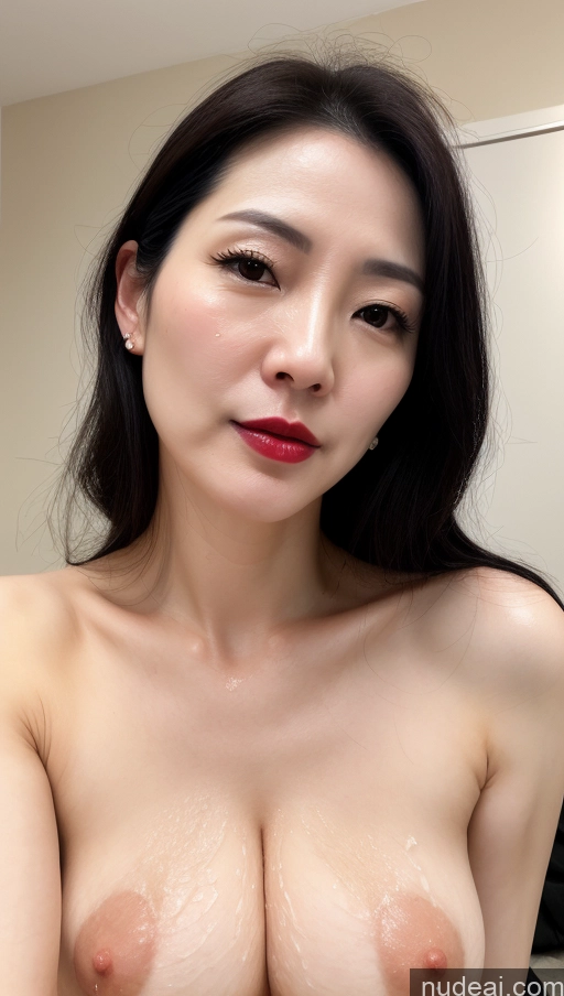 related ai porn images free for Woman One Beautiful Fairer Skin Black Hair Korean Perfect Boobs Lipstick 40s Cumshot