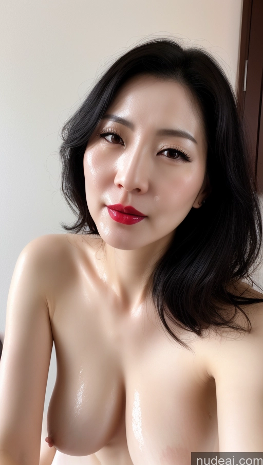 related ai porn images free for Woman One Beautiful Fairer Skin Black Hair Korean Perfect Boobs Lipstick 40s Cumshot