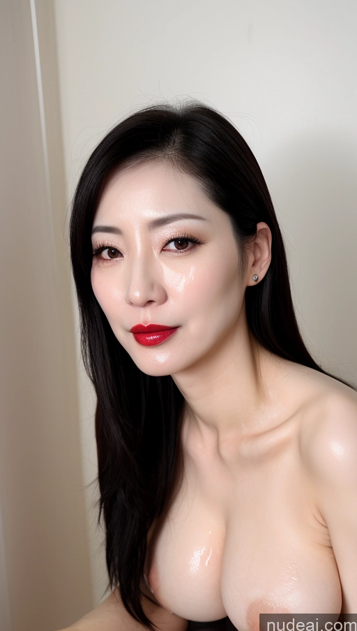related ai porn images free for Woman One Beautiful Fairer Skin Black Hair Korean Perfect Boobs Lipstick 40s Cumshot