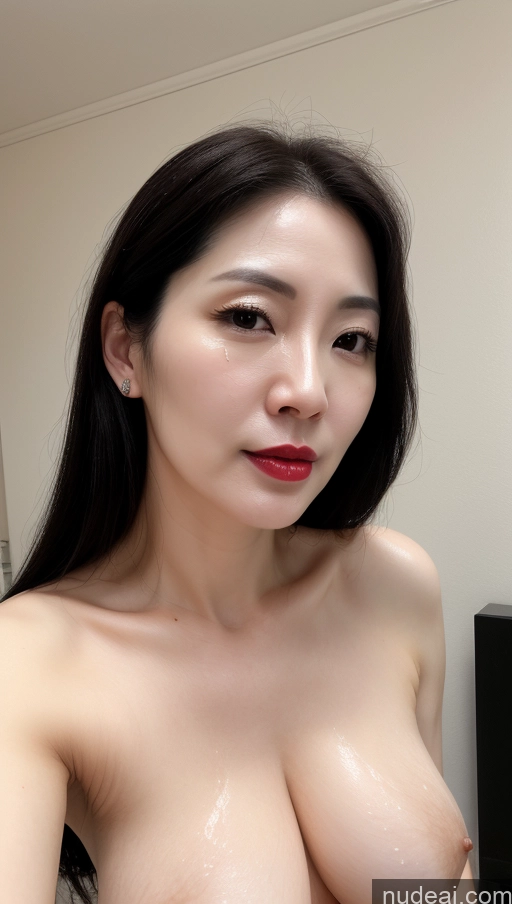 related ai porn images free for Woman One Beautiful Fairer Skin Black Hair Korean Perfect Boobs Lipstick 40s Cumshot