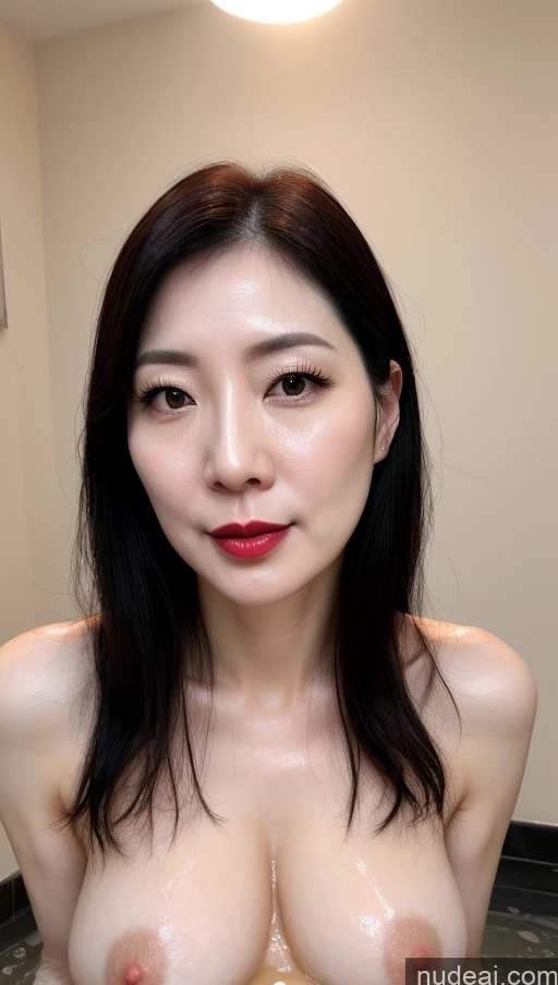 related ai porn images free for Woman One Beautiful Fairer Skin Black Hair Korean Perfect Boobs Lipstick 40s Cumshot