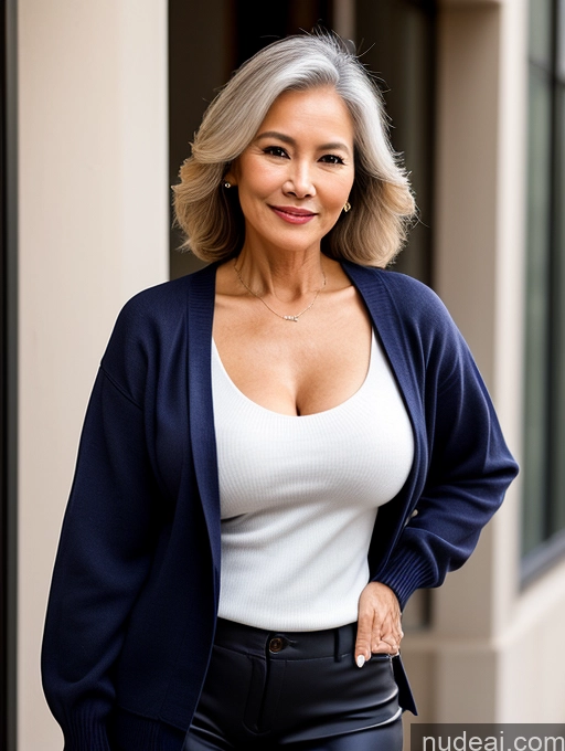 related ai porn images free for Milf Perfect Boobs Beautiful 70s Blouse Casual Jacket Professor Stylish Sweater Cleavage Detailed Secretary Partially Nude Perfect Body Vietnamese