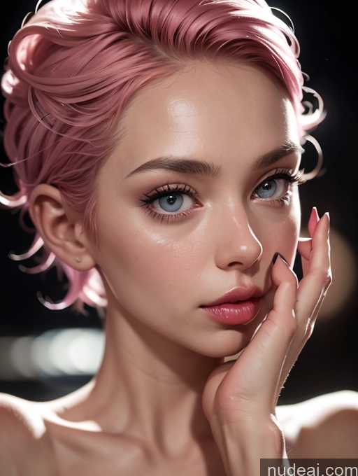 related ai porn images free for 18 Dark Lighting Detailed Pixie Pink Hair Dutch Blowjob Cleavage Skinny Woman Front View Pool Fairer Skin Bikini Small Tits Small Ass Pouting Lips Surrealist