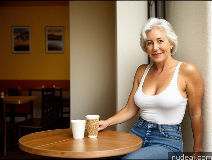 related ai porn images free for Woman One Small Tits Small Ass Thick Pubic Hair Sexy Face Front View Bright Lighting Film Photo Long Hair White Restaurant Jeans 70s White Hair Tank Top