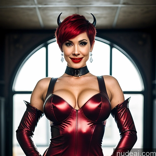 related ai porn images free for Hell Devil Cyborg Perfect Boobs Small Tits Perfect Body 30s Happy Pixie