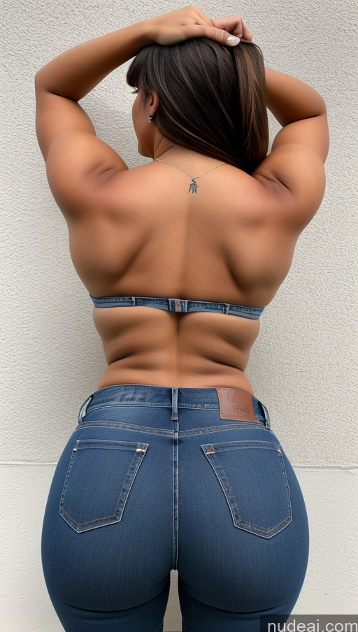 related ai porn images free for Athlete Thick Big Ass Big Hips Jeans Bangs