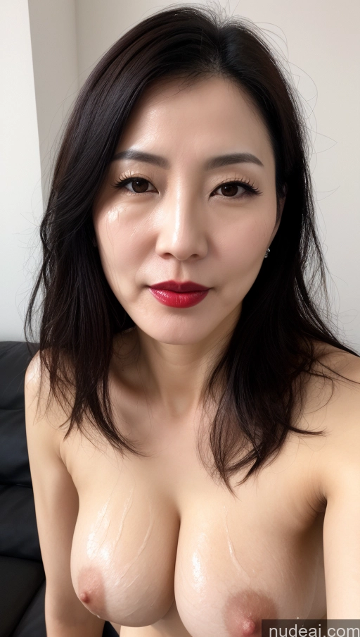 related ai porn images free for Woman One Perfect Boobs Beautiful Lipstick Fairer Skin 40s Korean Black Hair Cumshot