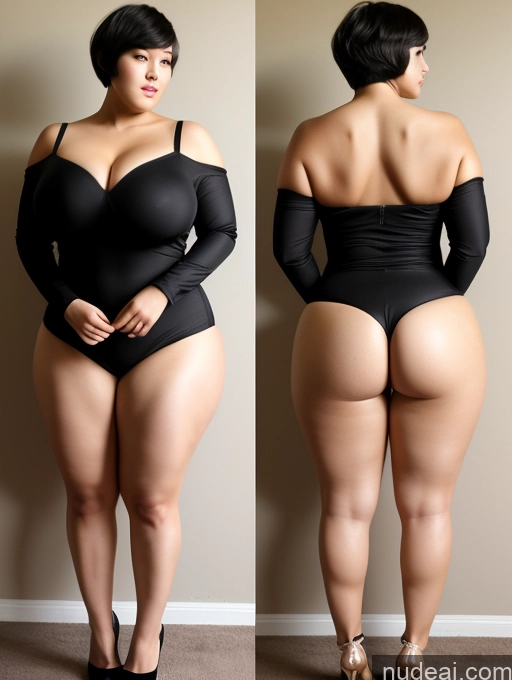 related ai porn images free for Huge Boobs Big Ass Chubby Short 18 Sexy Face Black Hair Short Hair Chinese High Heels