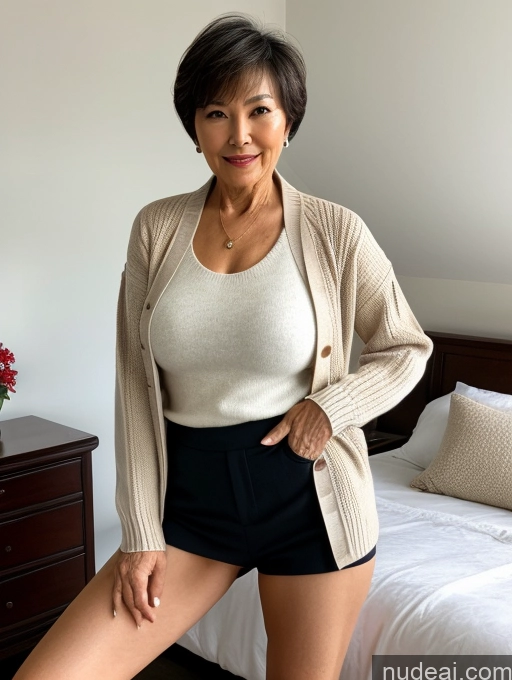 related ai porn images free for Milf Perfect Boobs Perfect Body Beautiful 70s Chinese Casual Blouse Sweater Secretary Professor Stylish Detailed Short Hair Jacket Partially Nude Bedroom Sexy Face