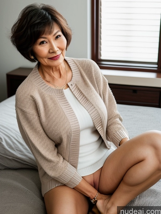 related ai porn images free for Milf Perfect Boobs Perfect Body Beautiful 70s Chinese Casual Blouse Sweater Secretary Professor Stylish Detailed Short Hair Jacket Bedroom Sexy Face Nude Pubic Hair Spreading Legs