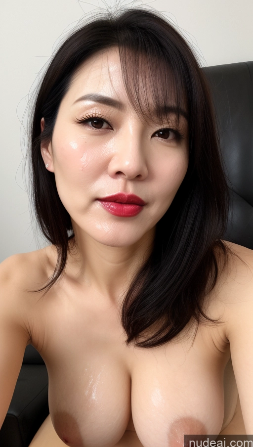 related ai porn images free for Woman One Perfect Boobs Beautiful Lipstick Fairer Skin 40s Korean Black Hair Cumshot