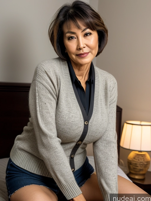 related ai porn images free for Milf Perfect Boobs Perfect Body Beautiful 70s Casual Sweater Secretary Professor Stylish Detailed Short Hair Jacket Bedroom Sexy Face Pubic Hair Spreading Legs Busty Dark Lighting Japanese Blouse Bra