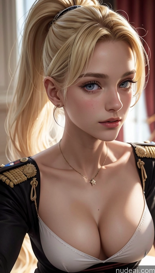 related ai porn images free for Close-up View Jewish Military Blonde Ponytail Skinny Small Tits 18 Cleavage