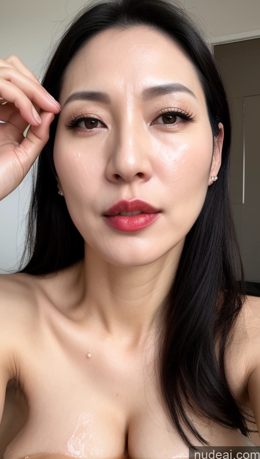 related ai porn images free for Woman One Perfect Boobs Beautiful Lipstick Fairer Skin 40s Black Hair Korean Cumshot