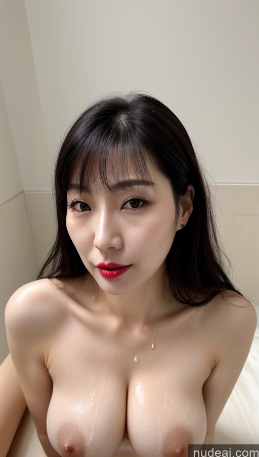 related ai porn images free for Woman One Perfect Boobs Beautiful Lipstick Fairer Skin 40s Black Hair Korean Cumshot