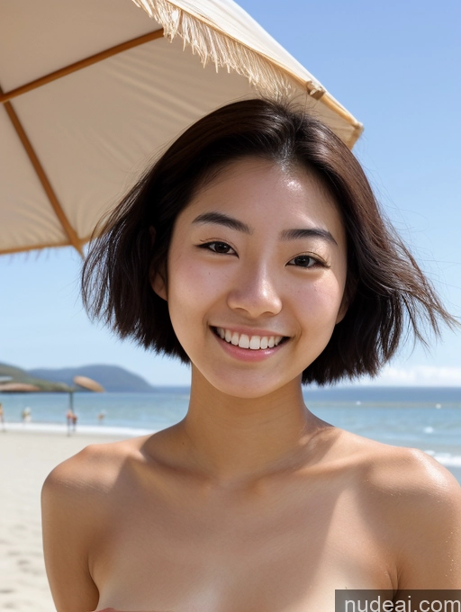 related ai porn images free for Skinny 18 Happy Black Hair Straight Japanese Beach Nude Detailed