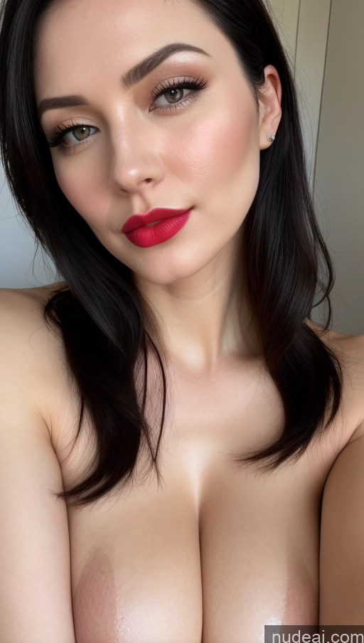 related ai porn images free for One Perfect Boobs Beautiful Lipstick Fairer Skin Close-up View 30s Busty Black Hair Slicked Model Thai
