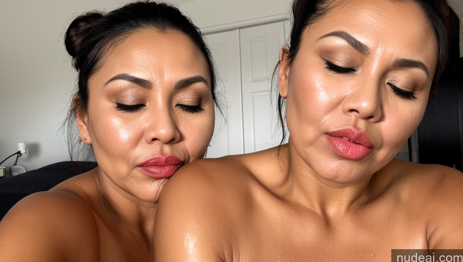 related ai porn images free for Indonesian Pubic Hair Hair Bun Oiled Body Pouting Lips Lipstick Front View Black Hair Orgasm Thick Fat Cumshot One Milf 40s Bedroom Lab Coat