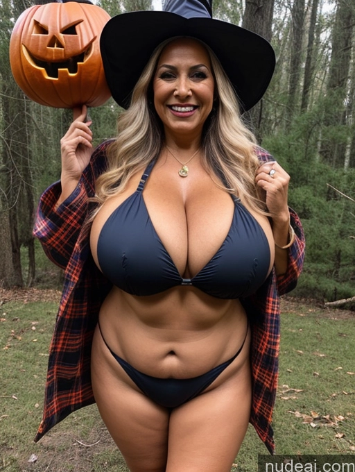 related ai porn images free for One Busty Huge Boobs Thick Tanned Skin Laughing Front View Microkini Thong 70s Halloween Witch Brazilian Lumberjack Parka