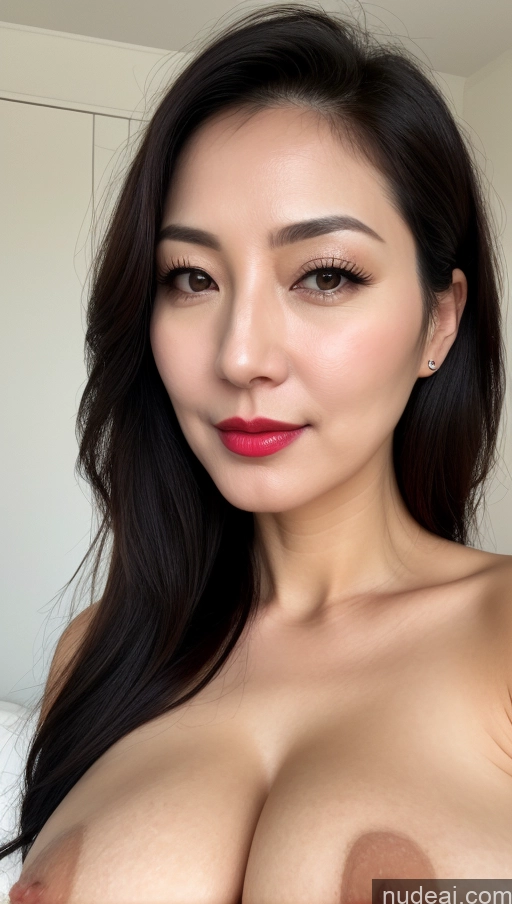 related ai porn images free for Woman One Busty Perfect Boobs Beautiful Lipstick Fairer Skin 40s Black Hair Korean Close-up View