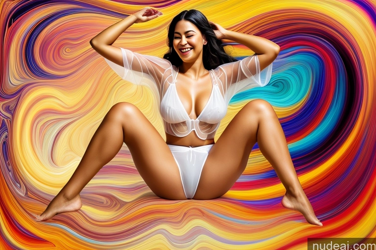 related ai porn images free for Woman One Big Hips Big Ass Tanned Skin 20s Long Hair Brazilian Blouse Happy Black Hair Surrealist Side View Bathroom Transparent
