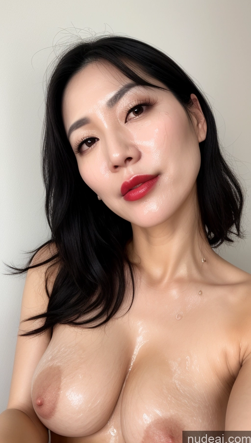 related ai porn images free for One Perfect Boobs Beautiful Lipstick Fairer Skin Korean Black Hair Woman 40s Cumshot