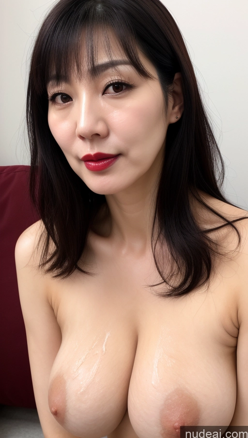 related ai porn images free for One Perfect Boobs Beautiful Lipstick Fairer Skin Korean Black Hair Woman 40s Cumshot