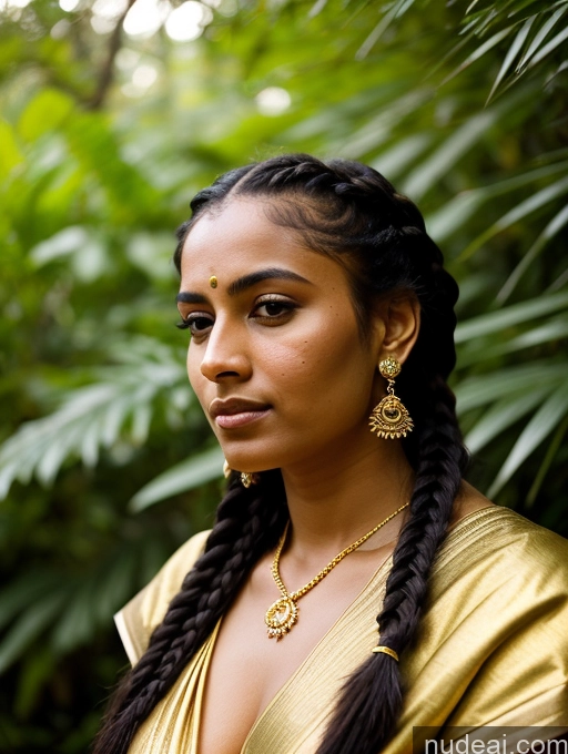 related ai porn images free for Sorority Huge Boobs 18 Serious Black Hair Braided Indian Jungle Sari Gold Jewelry Bright Lighting Close-up View