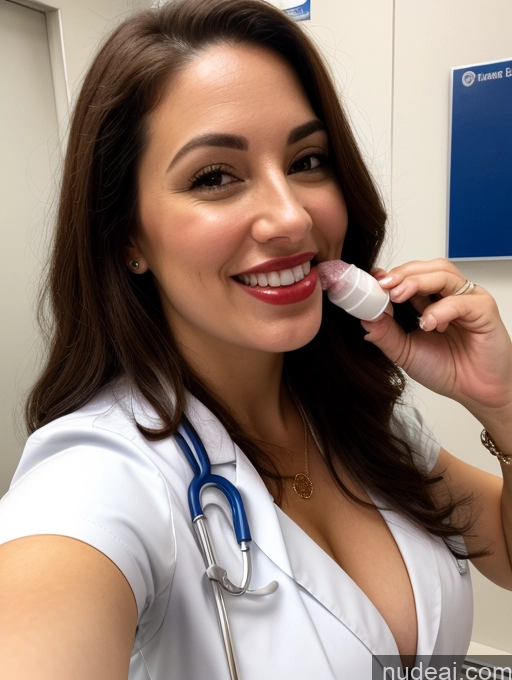 related ai porn images free for Woman One Perfect Boobs Beautiful Lipstick Fairer Skin 40s Happy Ginger Long Hair Latina Hospital Front View Blowjob Doctor Lab Coat Jewelry Chubby Short