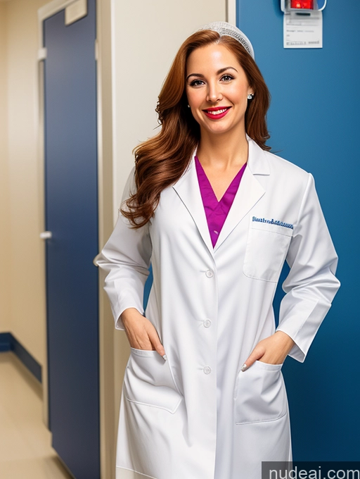 related ai porn images free for Woman One Perfect Boobs Beautiful Lipstick Fairer Skin Short 40s Happy Ginger Long Hair Latina Hospital Front View Doctor Lab Coat Diamond Jewelry Chubby Straddling