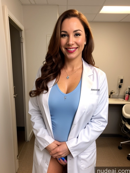 related ai porn images free for Woman One Perfect Boobs Beautiful Lipstick Fairer Skin Short 40s Happy Ginger Long Hair Latina Hospital Front View Doctor Lab Coat Diamond Jewelry Chubby Blowjob