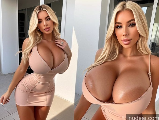 related ai porn images free for Two Huge Boobs Blonde Bimbo Dress