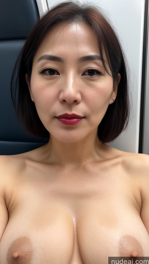 related ai porn images free for Woman One Perfect Boobs Beautiful Lipstick Fairer Skin 40s Black Hair Korean Slicked Close-up View Train Detailed