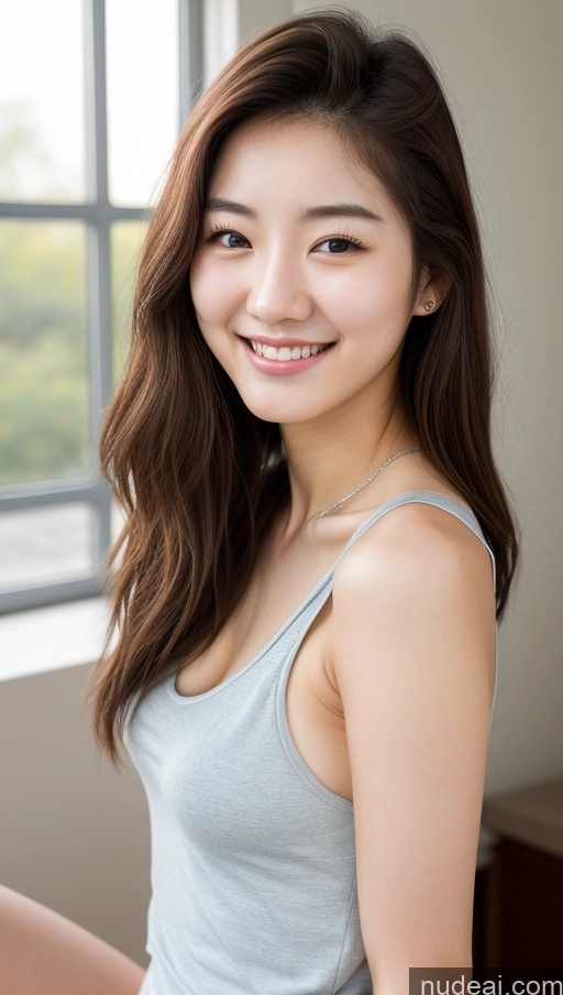 related ai porn images free for Skinny 18 Happy Small Tits Detailed Korean Tank Top Bending Over