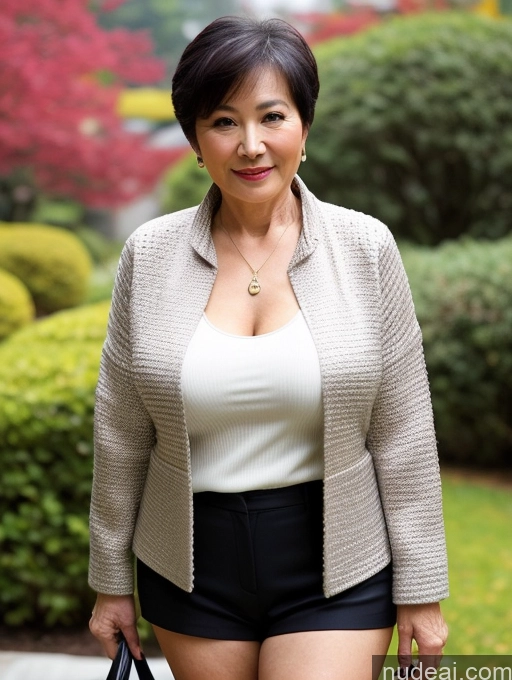 related ai porn images free for Milf Perfect Boobs Beautiful 70s Pixie Chinese Blouse Casual Jacket Professor Stylish Sweater Cleavage Detailed Sexy Face