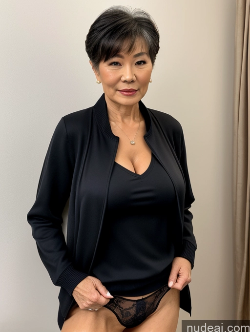 related ai porn images free for Milf Perfect Boobs Beautiful 70s Pixie Chinese Blouse Casual Jacket Professor Stylish Sweater Cleavage Detailed Sexy Face Dark Lighting Alternative Partially Nude
