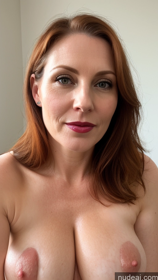 related ai porn images free for Woman One Busty Beautiful Lipstick Fairer Skin Ginger British Cumshot Detailed 40s