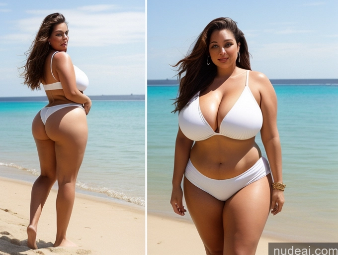 related ai porn images free for Woman One Huge Boobs Big Ass Thick Big Hips Busty White Chubby Full Frontal 40s Long Hair Brunette 90s Casual Beach