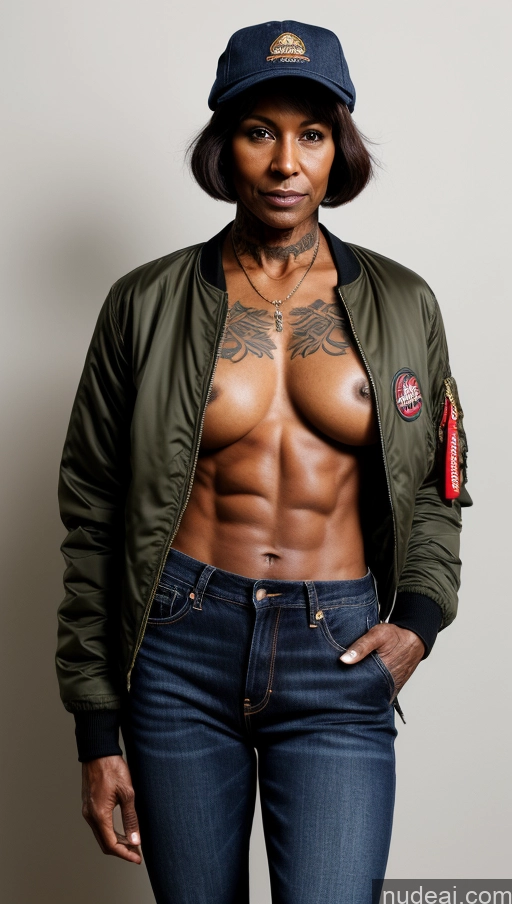 related ai porn images free for Milf Muscular Abs Thick Dark Skin Jeans Lumberjack Pubic Hair Dark Lighting Ethiopian 70s Tattoos Bomber Hat Short Hair