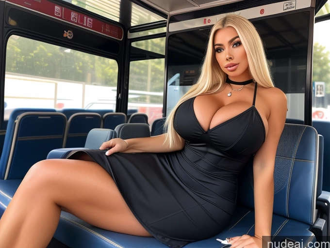 related ai porn images free for Two Huge Boobs 20s Bimbo Dress Bus
