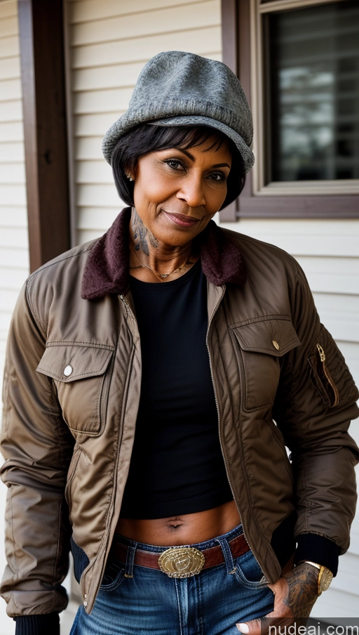 related ai porn images free for Milf Muscular Abs Thick Dark Skin Jeans Lumberjack Pubic Hair Dark Lighting Ethiopian 70s Tattoos Bomber Hat Short Hair Western