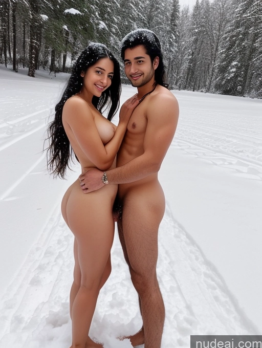 related ai porn images free for Indian Long Hair Black Hair 20s Beautiful Sexy Face Soft + Warm Nude Small Tits Traditional Perfect Boobs Perfect Body Small Ass Front View Snow Woman + Man