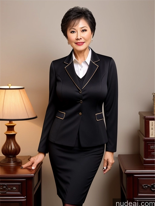 related ai porn images free for Milf Perfect Boobs Beautiful 70s Pixie Blouse Jacket Professor Stylish Sweater Detailed Sexy Face Chinese Busty Secretary Suit Dark Lighting