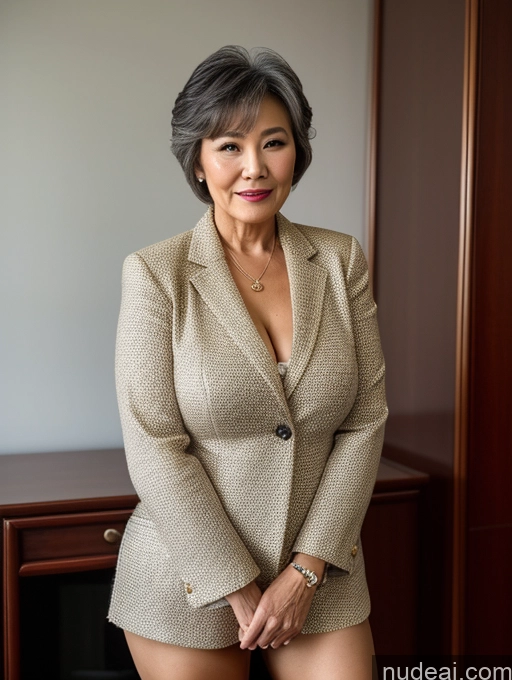 related ai porn images free for Milf Perfect Boobs Beautiful 70s Pixie Blouse Jacket Professor Stylish Sweater Detailed Sexy Face Chinese Busty Secretary Suit Dark Lighting Partially Nude