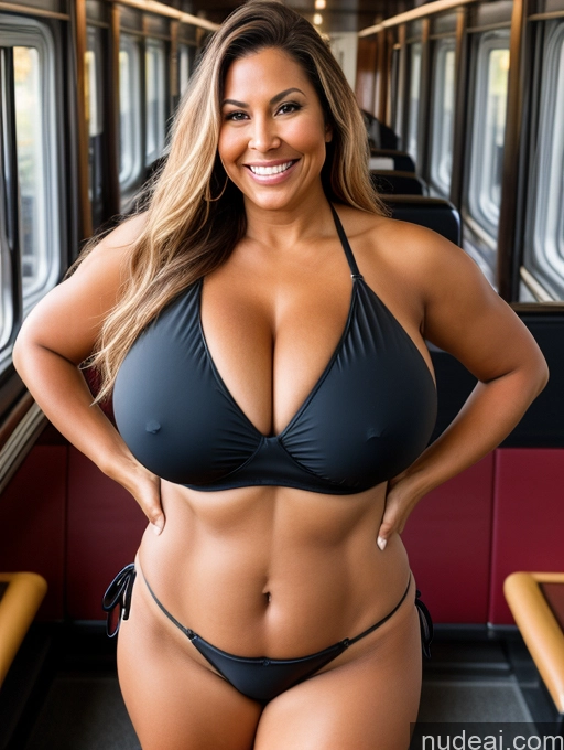 related ai porn images free for One Busty Huge Boobs Thick Tanned Skin 60s Laughing Native American Front View Lumberjack Microkini Thong Train